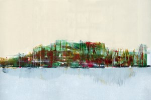 Vibrant City Reflection by cartissi