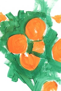 Vibrant Orange Fruits