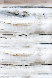 White Textured Layers