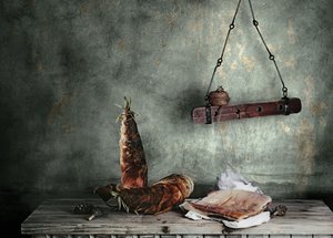 Rustic Bamboo Still Life