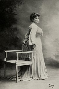 Portrait of the French artist Blanche Pierson