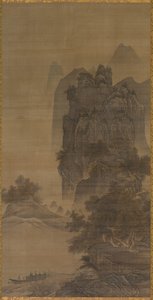 Landscape by follower of Sesshū Tōyō