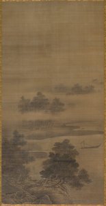 Landscape by follower of Sesshū Tōyō