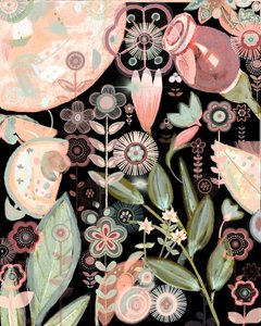 Soft Floral Garden by giovanna nicolo