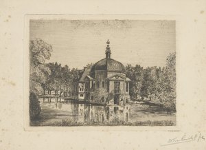 View of Trompenburgh by jonkheer Barthold Willem Floris van Riemsdijk