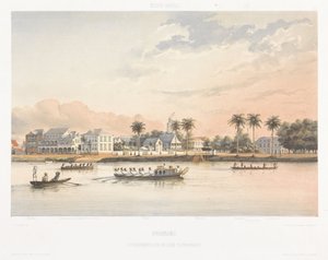 Government House and Square in Paramaribo