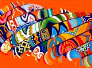 Bangles, 2015 by linda arthurs