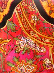 Chinese Jacket Front, 2012 by linda arthurs