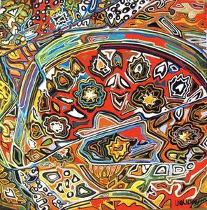 Detail of Egyptian Work by linda arthurs