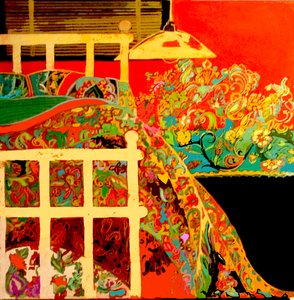 Winter Bedroom, 2017 by linda arthurs