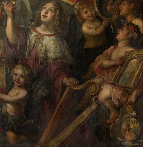 Parish Church (Sint-Walburgakerk). Painting. Nicolas De Liemaeckere