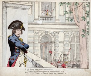 He saw Louis XVI for the second time (Invasion of the Tuileries, June 20) by pseudonym for Onfray de Breville Jacques Job
