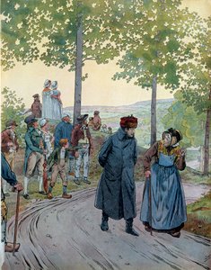 Emperor Napoleon I Bonaparte Converses with a Good Old Man by pseudonym for Onfray de Breville Jacques Job