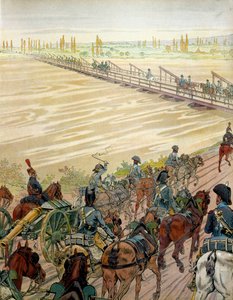 Napoleon I Bonaparte and his army passed the Rhine on 1 October 1805 by pseudonym for Onfray de Breville Jacques Job
