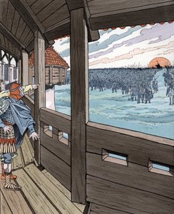 Siege of Pavia (773-774): Ogger exclaiming 