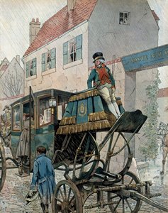Meeting of Napoleon I Bonaparte by pseudonym for Onfray de Breville Job