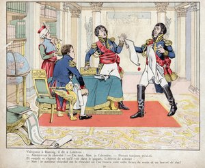 Napoleon and Lefebvre at the Siege of Danzig, May 24, 1807