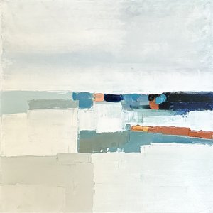 Abstract Ocean Horizon by sandrine