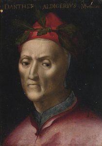 Portrait of Dante Alighieri by second half 16th cen. Italian