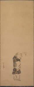 Kenshu, Monk with Shrimp