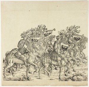 Triumph of Maximilian by the Elder Hans Burgkmair