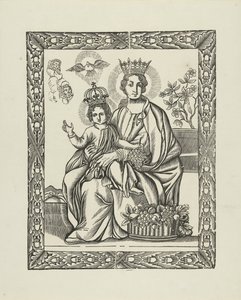 Mary with Child by van der Haeghen