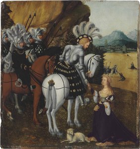 Emperor Maximilian I as Saint George