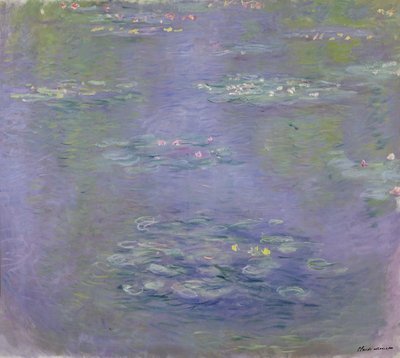Wate Lilies By Claude Monet - Canvas Wall At Pint ... - Etsy