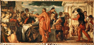 The Wedding at Cana by (1528-88) Veronese