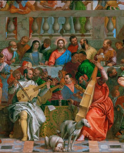 The Wedding at Cana by (1528-88) Veronese