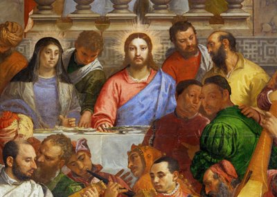 The Wedding at Cana by (1528-88) Veronese