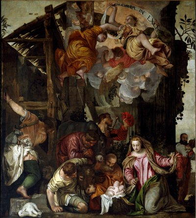 Adoration of the Shepherds by Veronese