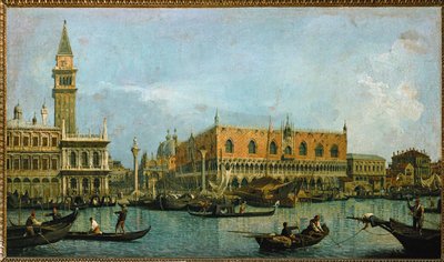 The Mole, Seen from the Basin of San Marco by (1697-1768) Canaletto