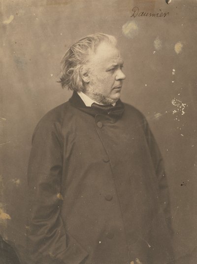 Honoré Daumier, 1856/1858 (photo) by (1820-1910) Nadar
