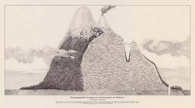 Vegetation Regions of Chimborazo, Ecuador by (after) German School