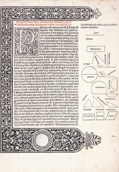 A page from Euclid