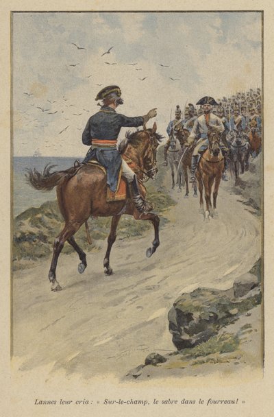 Lannes Shouted at Them: "Sheath the Sword Immediately!" by (after) Paris