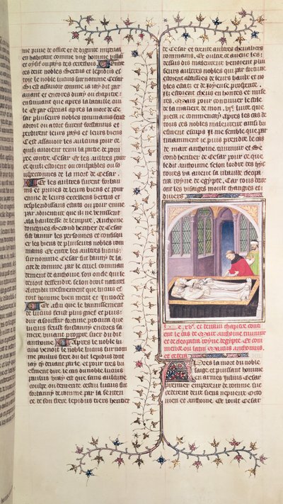 Tomb of Mark Antony and Cleopatra, by the Boucicaut Master and Workshop by (and workshop) Boucicaut Master