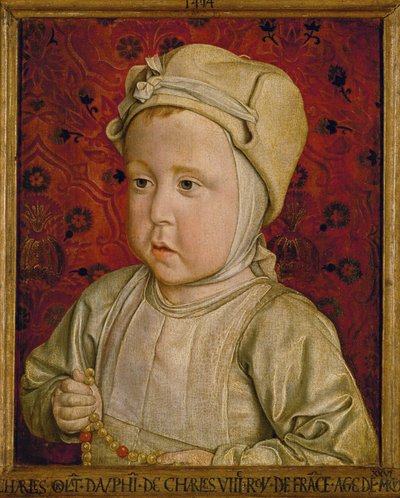 Charles-Orlant, Dauphin of France by (fl.c.1483-c.1529) Master of Moulins