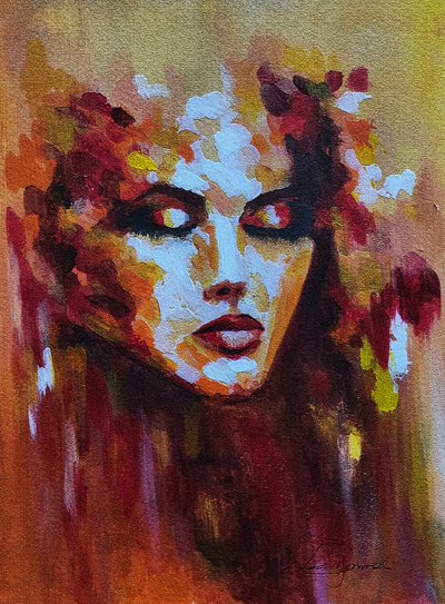Woman "Magic of the Moment" by Lea Bommeli