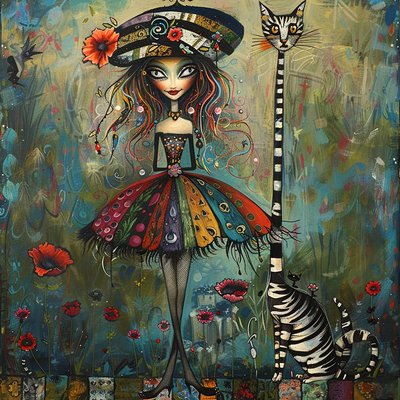 The Giraffe Cat by Blissful