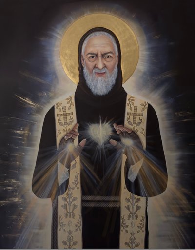 Padre Pio by Simone Amon