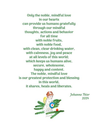 The Angel of the Mindful Love by Johanna Thier