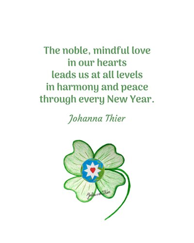 A Lucky Charm for all Humans of this World - Version 1 by Johanna Thier