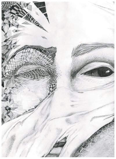 Mosaic Portrait by Phantalis
