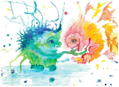 The Little Shrimp and Her Mr. Stain by Phantalis