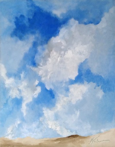 Sand and Clouds by 