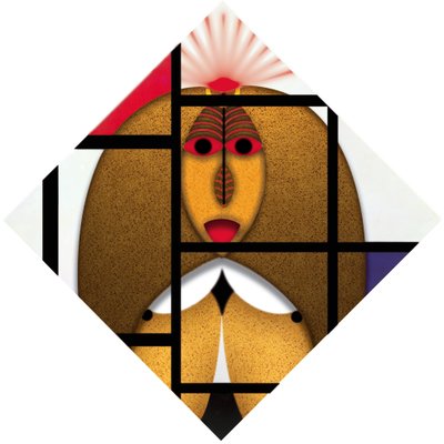 Animal Rationale (II) - Hommage Piet Mondrian by Alexander Eibach