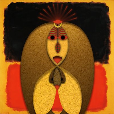 Schwarz - Rot - Gold (aus der Serie: das historische Tier) by Alexander Eibach