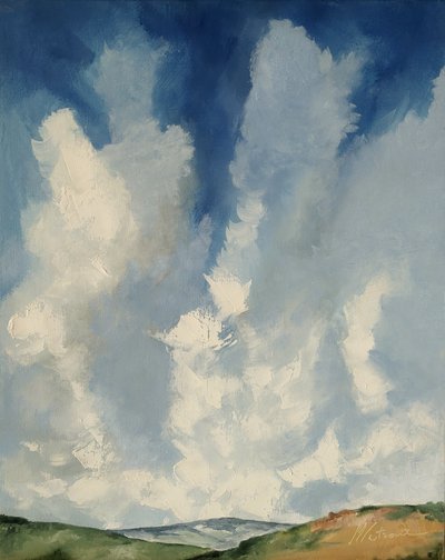 Distant Mountains by M. Vet